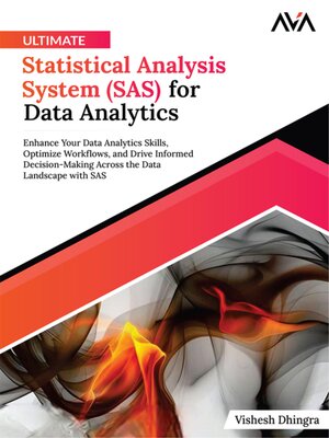 cover image of Ultimate Statistical Analysis System (SAS) for Data Analytics